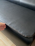 携赢（XIEYING）真皮沙发垫夏季防滑办公室商务专用皮质坐垫黑色沙发垫扶手垫套罩 黑色 60*60cm 实拍图