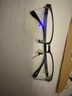 依视路（ESSILOR） 新款商务男镜架时尚镜框女配依视路镜片近视定制眼镜网上配镜 来架加工 镜框+依视路A4防蓝光1.60现片 实拍图