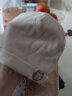 贝肽斯婴儿帽子春秋新生儿棉质胎帽宝宝0-3个月初生护头囟门帽 大象-蓝色 春秋 3-12个月（帽围39-45cm） 实拍图