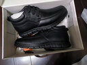 强人羊毛保暖冬季棉皮鞋头层牛皮商务休闲男棉鞋 JDC351012 黑色 40 实拍图