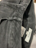 哈吉斯（HAZZYS）女装秋季新款时尚修身小脚牛仔裤ATDSP02DP26 灰色GE 165/76A 44 晒单实拍图