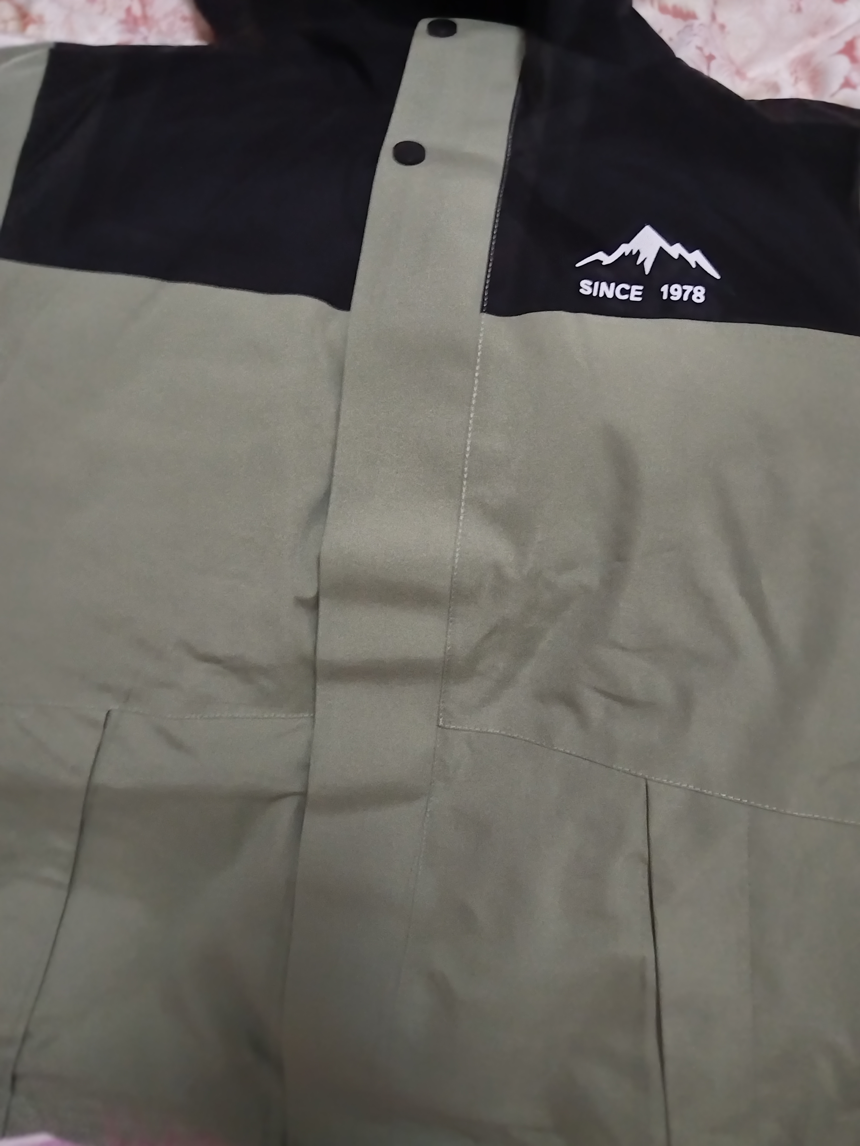 罗蒙儿童三合一羽绒服内胆冬季新款儿童保暖帅时尚连帽外套 豆绿色150 实拍图