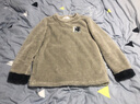 南极人男士睡衣男秋冬加绒加厚套头长袖可外穿家居服套装字母灰L 实拍图