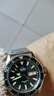 东方双狮手表进口全自动机械表潜鲨系列水鬼200米防水夜光潜水表男表 【人气推荐】水鬼绿大夜光机械表 实拍图