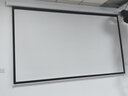 红叶（HONG YE）16:9投影仪幕布家用电动遥控100/120/150英寸家庭影院高清4K办公75/84/92/135高清4D3K遥控幕1080P 玻珠幕 120英寸16比9电动遥控幕 实拍图