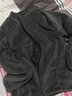 真维斯（Jeanswest）真维斯儿童外套男童女童毛绒保暖上衣中大童秋冬新款美拉德童装潮 猫咪灰 150 实拍图