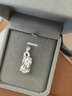 知寻【风范】999纯银貔貅项链男士潮款实心钱币足银吊坠生日礼物男生 配60cm升级款蜡绳 足银【重约14.5g】 实拍图