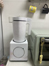 洁氏（JESE）【0塑接触0涂层】破壁机不锈钢杯大容量2200W破壁全自动加热家用多功能豆浆机研磨料理机100A 纯白 实拍图