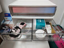 沃福友桌面收纳盒抽屉式办公桌杂物盒子学生宿舍整理神器书桌多层置物架 白色-单格2层 实拍图