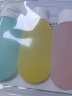 美肤语软管分装瓶袋3个装挤压式旅行洗面奶化妆品便携空瓶 亮彩色MF8279 实拍图
