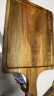 格娜斯相思木牛排盘木质西餐盘餐具长方形牛扒盘披萨盘实木板托盘小号 实拍图