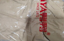 鸭鸭（YAYA）羽绒服男女同款冬季情侣装灯芯绒立领休闲百搭撞色鸭绒外套 卡其色 2XL (建议165-185斤) 实拍图