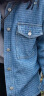 UR秋季新款女经典百搭牛仔双口袋宽松开襟衬衫外套UWL830010 蓝色 S 实拍图