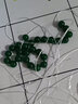 织星红玛瑙珠子diy散珠红玛瑙手链珠子散珠手串配珠配件编织手工 绿玛瑙8MM约26颗配线 实拍图