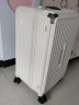 SGG行李箱女大容量拉杆箱旅行箱万向轮加厚轻便密码箱 拉链 白色 26英寸 常用尺寸 晒单实拍图