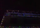 瑀火太阳能庭院照明灯彩灯户外防水氛围串灯树灯夜景新年装饰灯带灯串 22米200灯【高亮彩光】-带遥控 太阳能彩灯（太阳能+USB充电） 实拍图