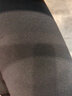哥弟女装拼色弹力打底八分休闲小脚鲨鱼裤女1100026 黑 L (4码) 实拍图