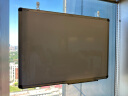 AUCS(傲世) 70*50cm 小白板粉笔黑板家用写字板挂墙 绿板挂式磁力办公室教学会议车间记事板 J5070LD 晒单实拍图