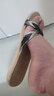 熙慕莱亚麻拖鞋男凉拖鞋女棉麻草家居鞋情侣室内防滑厚底四季夏 灰色 42-43 码【28】男 实拍图