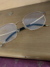 VGO防蓝光眼镜防辐射眼镜男女蓝光阻隔率＞90%超轻β钛平光玫瑰金 实拍图