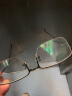 Gameking近视眼镜男女防蓝光眼镜防辐射配镜半框眼镜架钛GK009 配1.67黑色 实拍图