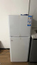 海尔(Haier)冰箱137升双门家用小型电冰箱 两门大容量 宿舍租房迷你冰箱BCD-137TMPF 实拍图