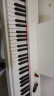 贝琪（Betsy）电钢琴重锤88键初学者家用练习成人儿童专业考级电子钢琴-B812白 实拍图