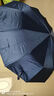 全自动双人大号雨伞折叠晴雨两用伞黑色太阳伞防晒防紫外线遮阳伞 【加固24根玻纤抗风伞骨】藏青 实拍图