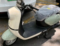 小刀电动车 K18 60V20Ah铅酸成人电动摩托车男女士电瓶车踏板电摩曲奇智荟前碟 曲奇-极地白-续航约80KM 实拍图