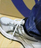 亚瑟士ASICS网面跑鞋百搭男鞋缓震运动鞋透气跑步鞋 GEL-CONTEND 4 白色/蓝色 40.5 实拍图