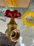 埃美柯 铜闸阀Z15W-16T黄铜加厚自来水总阀开关阀风机阀门暖通闸板阀169 DN20=3/4=6分加厚款 实拍图