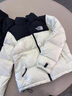 北面（The North Face）1996Nuptse高蓬鹅绒羽绒服ICON潮牌情侣款经典美版尺码|3C8D LA9/雪峰白 L /180（建议150-170斤） 实拍图