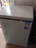 美的（Midea）100升 低霜家用囤货小冷柜 冷藏冷冻转换冰柜家用 母乳保鲜小型冰柜单门冰箱 BD/BC-100KMD(E)  实拍图