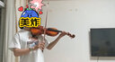 猛犸象【急速送达】小提琴琴弓弓子演奏练习初学红檀杆真马尾弓多尺寸 V-600 4/4全长74cm 实拍图