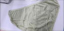 HINCLOUD一次性内裤女便携全棉旅游出差女士彩边白色三角款（7条装）L码 实拍图