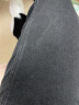伊芙丽（eifini）设计感修身气质开衩牛仔喇叭裤2024新款百搭休闲牛仔裤 黑色 M 晒单实拍图