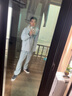 BODACHEL【木兰】冲锋衣女三合一可拆卸宽松潮牌春秋季户外防风防水外套 【男女同款】烟云蓝【五防外壳】 XL 实拍图