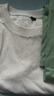 真维斯纯棉重磅短袖t恤男纯色夏季全棉打底衫半袖100%新疆棉大码体恤衫 白色(纯色) M (170) (30天质量问题全额退) 实拍图