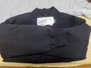 LACOSTE法国鳄鱼男装休闲双面穿立领棒球领羽绒服|BH8526 031/黑色 M 50 实拍图