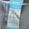 网易严选 乳胶坐垫 93%天然乳胶方形坐垫 居家办公室椅垫沙发垫屁股垫 灰色（sorona）  45*45*6cm 实拍图