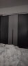兰尼森 衣柜 北欧推拉门衣柜小户型简约现代卧室移门大衣橱衣帽间衣柜 【绅士灰】单衣柜 1.6米（三门推拉） 晒单实拍图