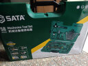 世达（SATA）58件机械设备维修组套钳子扳手螺丝批内六角多功能工具箱09516 实拍图