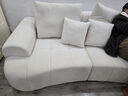 轻奢极简真皮沙发奶油风直排三人四人法式小户型沙发客厅简约现代 猫爪布 三人位2.2米 实拍图