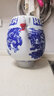 景德镇10/20/50/100/斤青花陶瓷酒坛子密封泡空酒罐酒缸酒瓶 20斤八仙【打孔配塑料龙头】 实拍图