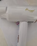 立恩美（lienmei） 【可折叠】立恩美低小功率800w高速电吹风机学生家用风筒男女生宿舍寝室用 宿舍不跳闸+折叠收纳+蓝光负离子：清新白 800W 实拍图