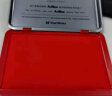 旗牌（Shachihata）Artline 办公财务金属印章印台铜章印台油性墨水印尼印台印泥 56*90mm 红色 EHP-2 晒单实拍图