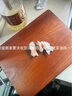 森木象 进口乌檀木菜板砧板整木实木家用切菜板案板菜墩擀面板案墩刀板 整木40×28×2.5cm（三口之家） 实拍图
