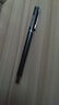 得力0.5mm可定制金属笔杆中性笔刻字重手感水笔学生商务办公签字笔高档男女士宝珠笔公司礼品笔 【深灰笔壳】金属中性笔 S82-01 实拍图