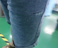 真维斯（Jeanswest）牛仔短裤男夏季冰丝薄款宽松大码五分裤休闲中裤子男款浅蓝34 实拍图