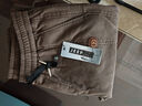 JEEP SPIRIT吉普休闲裤男秋冬季韩版束脚裤子男士宽松工装裤 咖啡色加绒 XL 实拍图